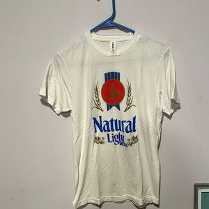 Natural Light Beer Graphic T-Shirt